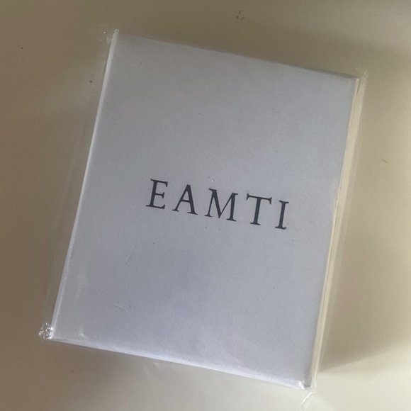 Cubic Zirconia/Stirling Silver Gold Engagement Ring Size 6.5 - Picture 5 of 10